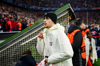 Die EM-Chancen von Bayern Münchens Aleksandar Pavlovic sind gestiegen. Die EM-Chancen von Bayern Münchens Aleksandar Pavlovic sind gestiegen.