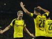 Andre Schürrle erzielt den späten Treffer zum 2:2 gegen Real Madrid. Foto: Ina Fassbender
