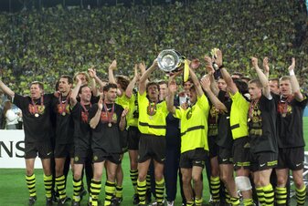Borussia Dortmund gewann 1997 die Champions League. Borussia Dortmund gewann 1997 die Champions League.