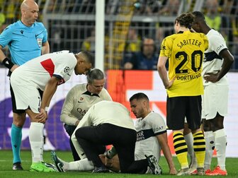 Paris: EM-Aus für Hernandez nach Kreuzbandriss gegen BVB Paris: EM-Aus für Hernandez nach Kreuzbandriss gegen BVB