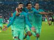 Barcelona drehte die Partie nach Gladbacher Führung (Quelle: FIRO/SID-IMAGES)