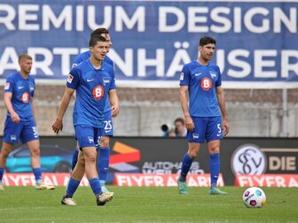 Wilder Schlagabtausch: Hertha verliert im Saarland Wilder Schlagabtausch: Hertha verliert im Saarland