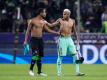 Raffael hat die Partie gegen Barcelona nicht unbeschadet überstanden. Foto: Maja Hitij