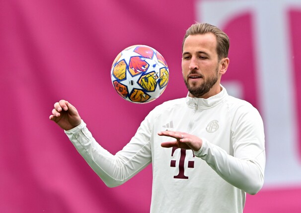 Fünf Tore fehlen Harry Kane zur Bundesliga-Bestmarke von Robert Lewandowski.