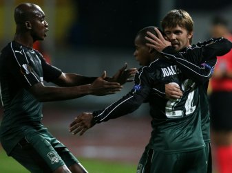 FK Krasnodar gewinnt gegen OGC Nizza mit 5:2 (Quelle: SID-IMAGES) FK Krasnodar gewinnt gegen OGC Nizza mit 5:2 (Quelle: SID-IMAGES)