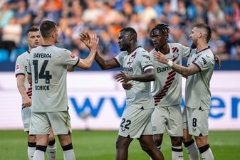 Weiterhin ungeschlagen: Leverkusen zeigte auch in Bochum einen starken Auftritt und siegte klar. Weiterhin ungeschlagen: Leverkusen zeigte auch in Bochum einen starken Auftritt und siegte klar.