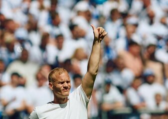 Coach Karel Geraerts schaffte mit Schalke den Klassenerhalt. Coach Karel Geraerts schaffte mit Schalke den Klassenerhalt.