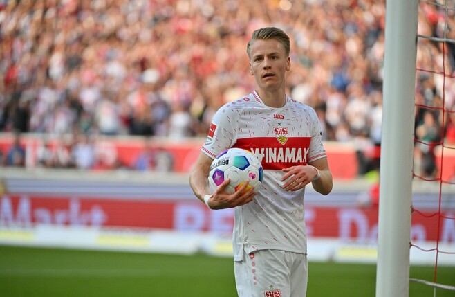 Spielte eine starke Saison beim VfB Stuttgart: Chris Führich.