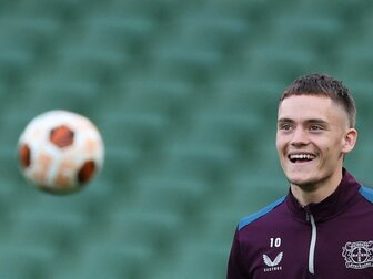 Ehre für Wirtz: Bester Nachwuchsspieler der Europa League Ehre für Wirtz: Bester Nachwuchsspieler der Europa League