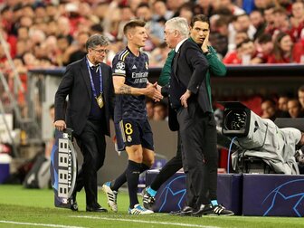 Ancelotti adelt Kroos: "Mann mit Mut" Ancelotti adelt Kroos: "Mann mit Mut"