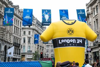 Borussia Dortmund will in London die Champions League gewinnen. Borussia Dortmund will in London die Champions League gewinnen.