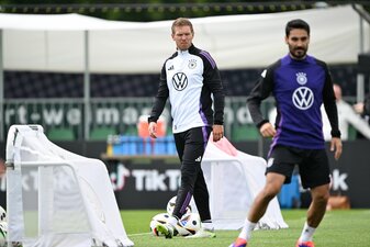 Für die DFB-Elf um Julian Nagelsmann stehen noch zwei Testspiele vor dem EM-Start auf dem Programm. Für die DFB-Elf um Julian Nagelsmann stehen noch zwei Testspiele vor dem EM-Start auf dem Programm.