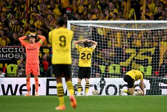 Der BVB nutzte seine Chancen nicht. Dementsprechend groß war der Frust. Der BVB nutzte seine Chancen nicht. Dementsprechend groß war der Frust.