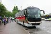 Zu den Vorrundenspielen geht es für die DFB-Auswahl mit dem Bus.