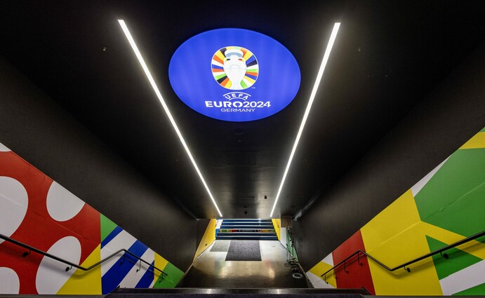 Am Freitag ist es so weit: Die EURO 2024 startet in München. Foto: Odd Andersen/AFP via Getty Images