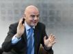 Gianni Infantino möchte eine WM mit 48 Teilnehmern. Foto: Walter Bieri
<br>dpa-infocom GmbH