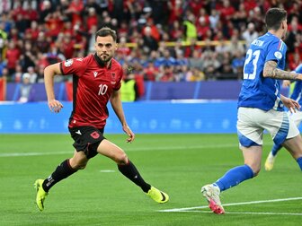Albaner Bajrami erzielt schnellstes EM-Tor Albaner Bajrami erzielt schnellstes EM-Tor