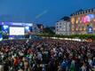 Unwetter: Fan-Zonen in Düsseldorf bleiben geschlossen