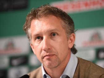 Frank Baumann verteidigt den Kader von Werder Bremen. Foto: Carmen Jaspersen Frank Baumann verteidigt den Kader von Werder Bremen. Foto: Carmen Jaspersen
