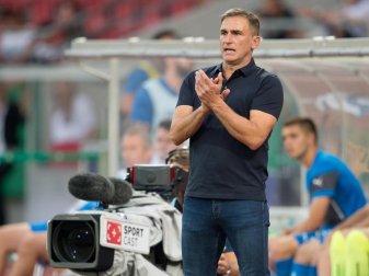 Stefan Kuntz trainiert die U21-Auswahl des DFB. Foto: Swen Pförtner Stefan Kuntz trainiert die U21-Auswahl des DFB. Foto: Swen Pförtner