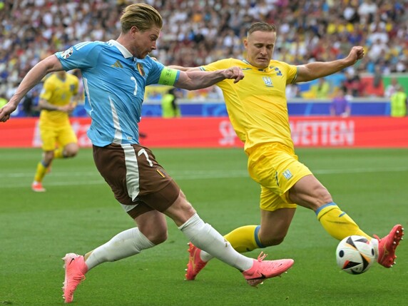 Belgien zittert sich ins Achtelfinale - Ukraine raus