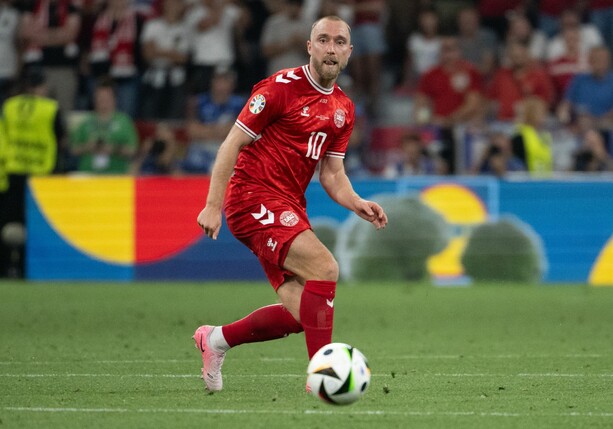 Der Einsatz von Christian Eriksen gegen Deutschland ist gefährdet.