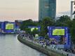 Unwetterwarnung: Fanzone in Frankfurt geschlossen