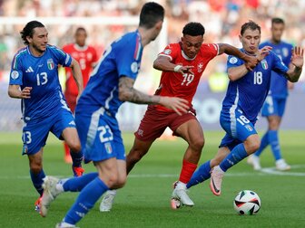 Titelverteidiger gestoppt: Starke Schweiz bezwingt Italien Titelverteidiger gestoppt: Starke Schweiz bezwingt Italien