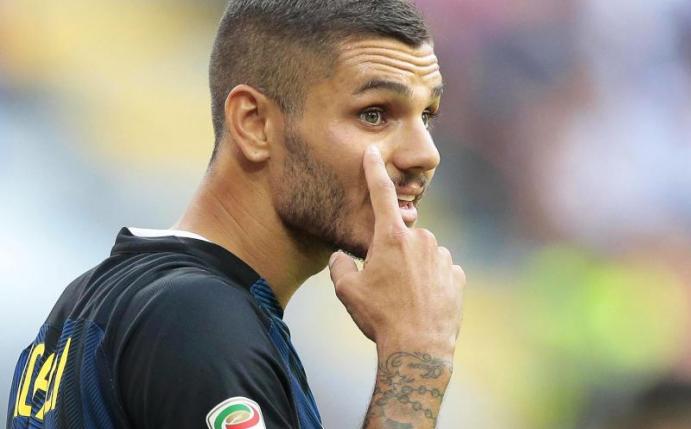 Mauro Icardi war umworben, bleibt aber bei Inter. Foto: Emilio Andreoli