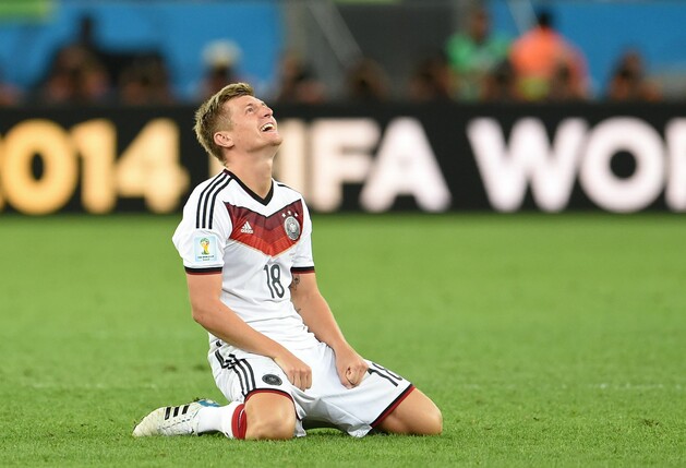 2014 krönte Toni Kroos seine DFB-Karriere mit dem Weltmeistertitel.