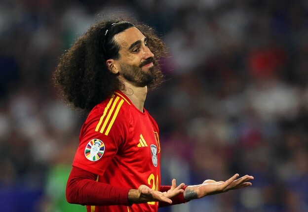 Hat am Sonntag die Chance mit der spanischen Auswahl den EM-Titel zu erringen: Marc Cucurella.