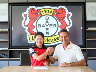 Leverkusen holt chinesische Nationalspielerin Shen Menglu Leverkusen holt chinesische Nationalspielerin Shen Menglu