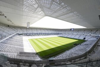 Könnte künftig häufiger leer stehen: Das Stadion in Bordeaux. Könnte künftig häufiger leer stehen: Das Stadion in Bordeaux.