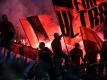 Die Frankfurter Ultras wollen protestieren (Quelle: PIXATHLON/SID-IMAGES)
<br>© 2016 SID