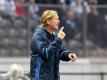 Trainer Markus Gisdol will mit dem HSV nach der Länderspielpause angreifen. Foto: Maurizio Gambarini