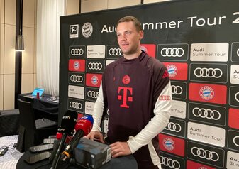 Klare Kapitäns-Worte in Seoul: Manuel Neuer. Klare Kapitäns-Worte in Seoul: Manuel Neuer.