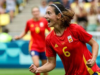 Spaniens Fußballerinnen nach Krimi im Halbfinale Spaniens Fußballerinnen nach Krimi im Halbfinale