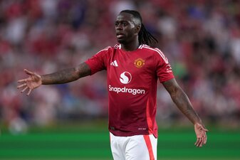 Aaron Wan-Bissaka steht vor einem Wechsel zu West Ham United. Foto: Grant Halverson/Getty Images Aaron Wan-Bissaka steht vor einem Wechsel zu West Ham United. Foto: Grant Halverson/Getty Images