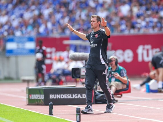 Klose feiert ersten Sieg mit Nürnberg