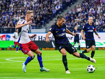 Hertha rettet Punkt beim HSV Hertha rettet Punkt beim HSV