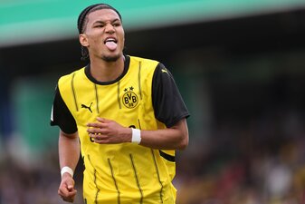 Paris Brunner steht kurz vor einem Wechsel nach Frankreich zur AS Monaco. | Foto: Christof Koepsel/Getty Images Paris Brunner steht kurz vor einem Wechsel nach Frankreich zur AS Monaco. | Foto: Christof Koepsel/Getty Images