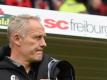 Freiburgs Trainer Christian Streich ist genervt vom Hoffenheimer Manager. Foto: Patrick Seeger