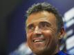 Barca-Coach Luis Enrique kündigte die Rückkehr von Messi an. Foto: Alejandro Garcia