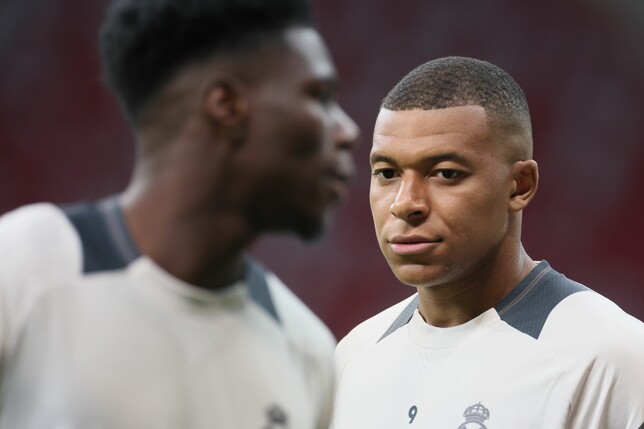 Superstar Mbappé könnte gleich im ersten Pflichtspiel den ersten Titel mit Real gewinnen.