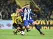 Der BVB und Hertha BSC trennen sich 1:1 (Quelle: SID-IMAGES/PIXATHLON)