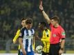 Borussia Dortmund und Hertha BSC trennten sich 1:1. Foto: Bernd Thissen