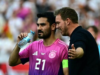 Nagelsmann über Gündogans Zukunft: "Tür nie ganz geschlossen" Nagelsmann über Gündogans Zukunft: "Tür nie ganz geschlossen"