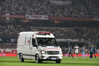 Nach Kollaps: Nacional-Profi Izquierdo in stabilem Zustand Nach Kollaps: Nacional-Profi Izquierdo in stabilem Zustand
