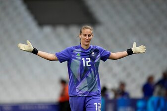 Olympia-Heldin der DFB-Frauen: Ann-Katrin Berger Olympia-Heldin der DFB-Frauen: Ann-Katrin Berger