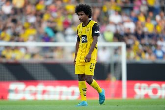 ,,Kein Thema": Einen Transfer von Karim Adeyemi weg zum BVB wird es vorerst nicht geben. Foto: Carsten Harz / Getty Images. ,,Kein Thema": Einen Transfer von Karim Adeyemi weg zum BVB wird es vorerst nicht geben. Foto: Carsten Harz / Getty Images.